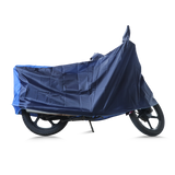 TVS Vehicle Cover -  Navy Blue with Royal Blue-MC | All-Weather Protection, Perfect Fit, and Ultimate Shield for Your Ride - TVS Motor Company