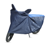 TVS Vehicle Cover -  Navy Blue with Royal Blue-MC | All-Weather Protection, Perfect Fit, and Ultimate Shield for Your Ride - TVS Motor Company