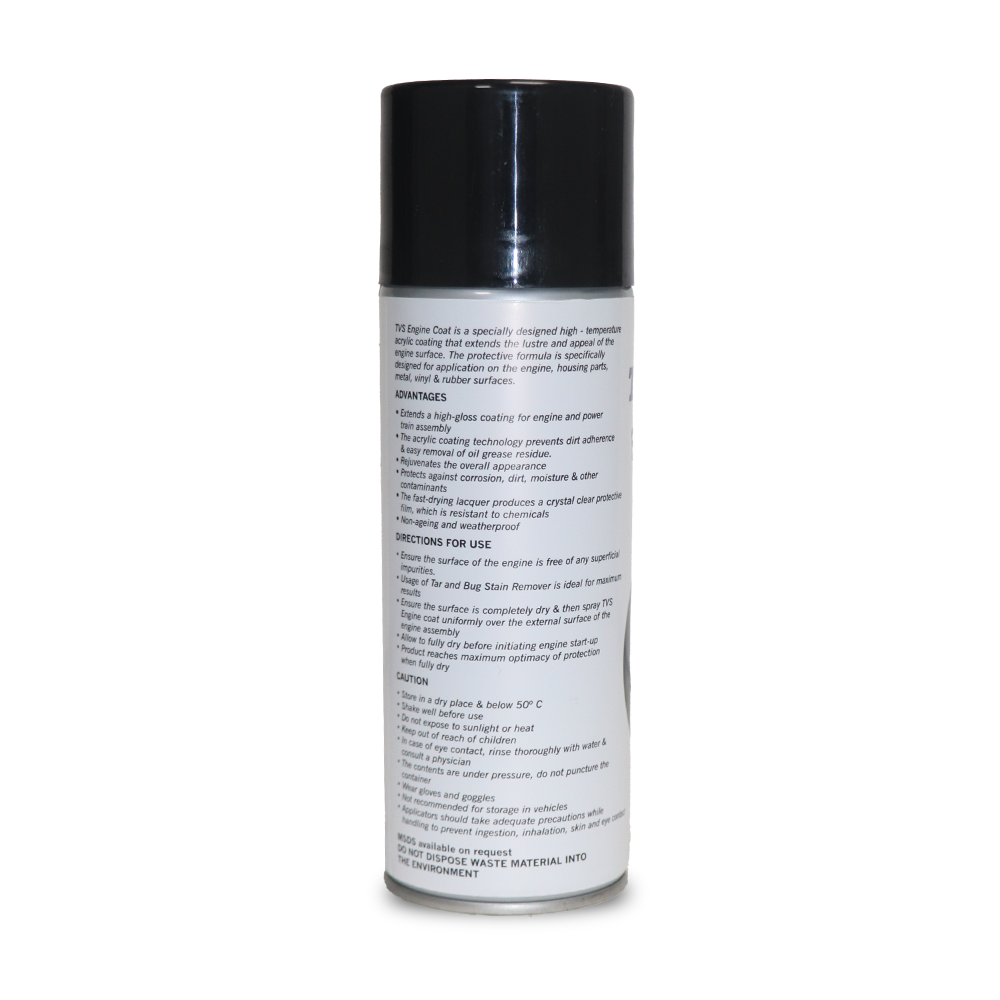 TVS Engine Coat VST 400 ml | Advanced Protective Coating with Heat-Resistant Formula, Corrosion Prevention, and Enhanced Durability for Long-Lasting Engine Protection and Optimal Performance