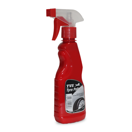 TVS Tyre Polish - Superior Shine and Long-Lasting Protection – Ideal for Motorcycle and Scooter Tyres, Ensuring Enhanced Durability and Road Grip