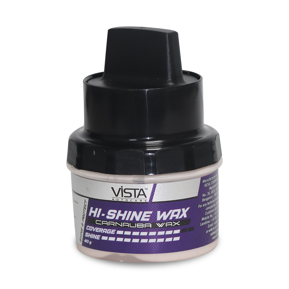 TVS Hi Shine Wax Net Weight: 40gr. - Carnauba Wax