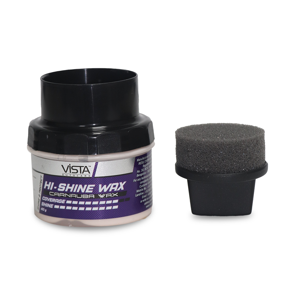 TVS Hi Shine Wax Net Weight: 40gr. - Carnauba Wax