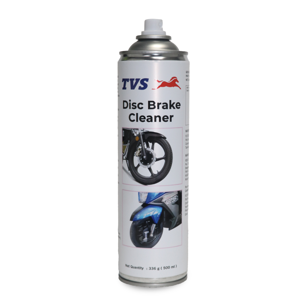 TVS Disc Brake Cleaner, VST 500 ml - Advanced High-Performance Brake Cleaner for Superior Stopping Power and Long-Lasting Protection