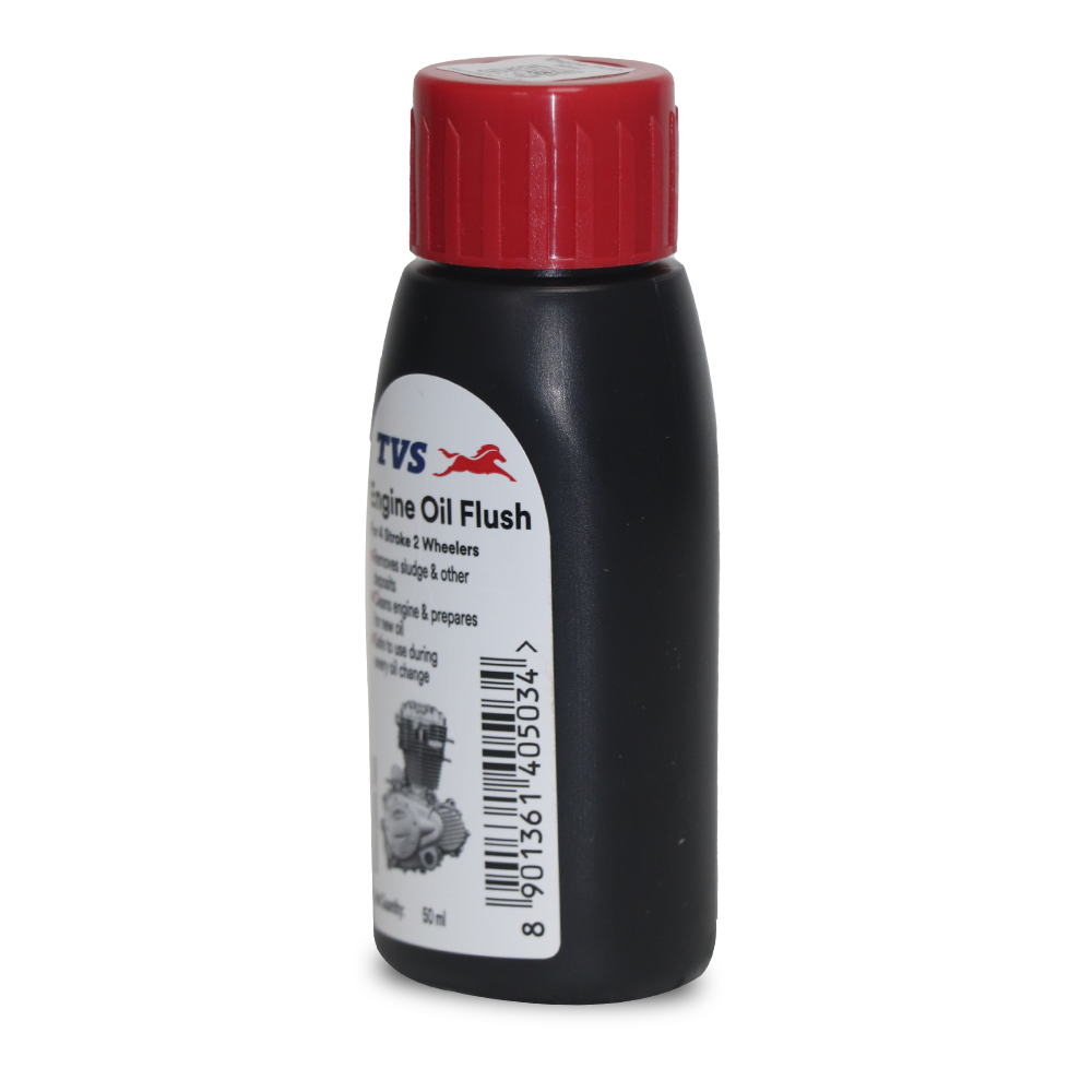 Engine oil flush - TVS Motor Company