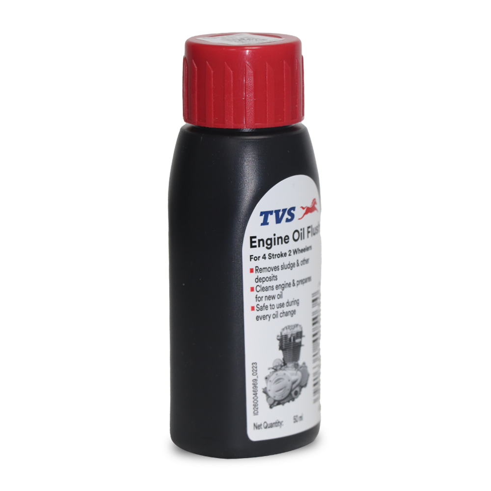 Engine oil flush - TVS Motor Company