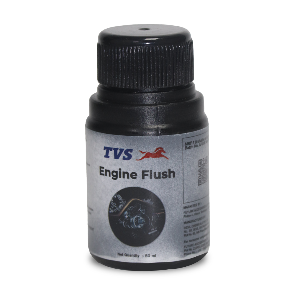 TVS Engine Flush(VST 50 ml.) - Advanced Engine Flush Treatment for Scooters and Motorcycles - High-Performance Formula Cleans and Restores Engine Efficiency by Removing Sludge | Suitable for All Engine Types