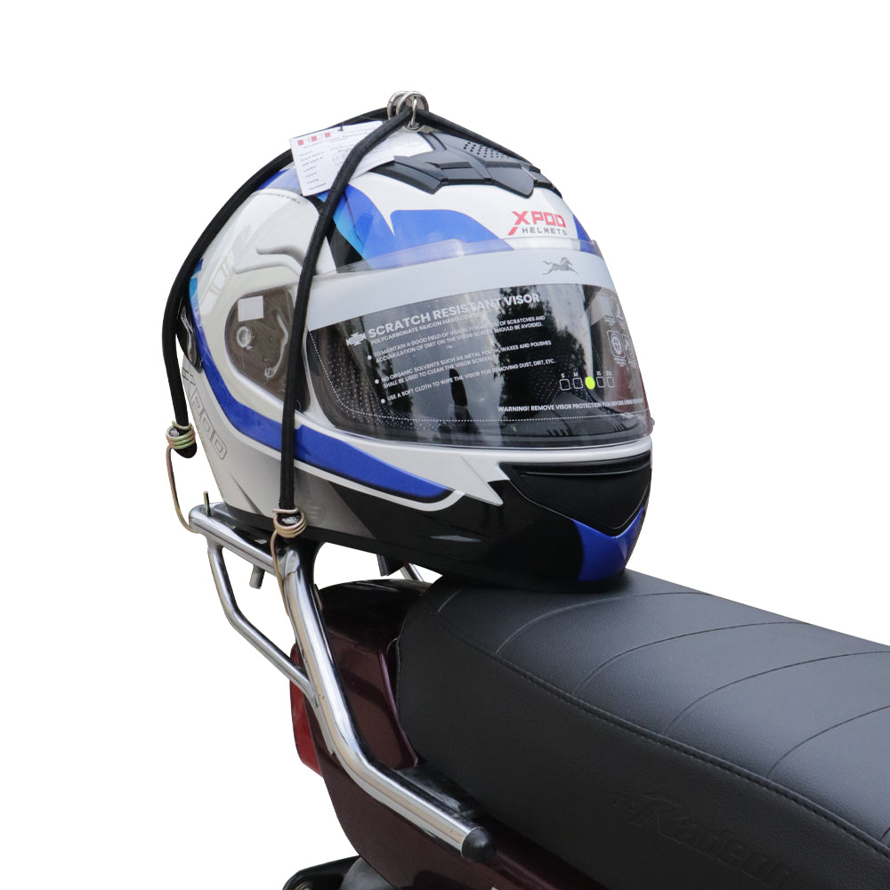 TVS Helmet Luggage Rope - Strong, Reliable, and Easy to Use for Every Ride