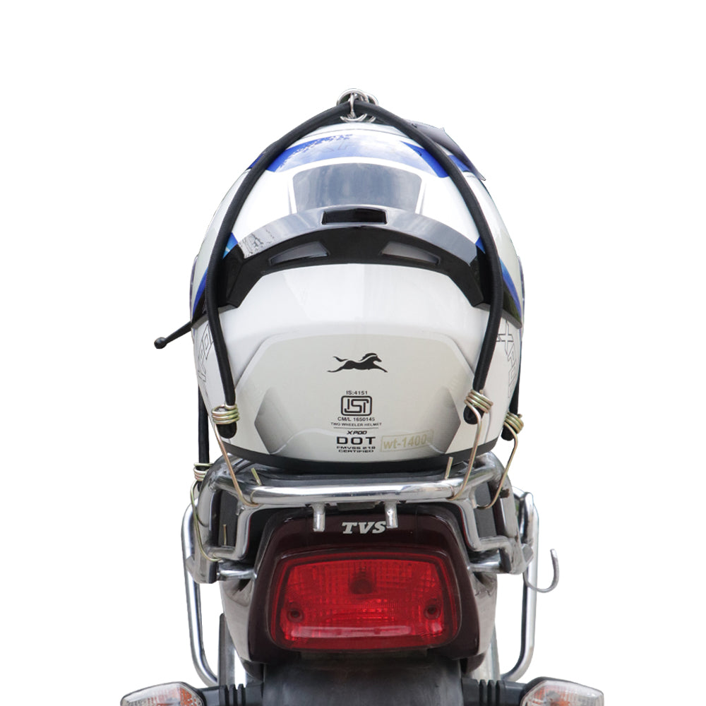 Helemet Rpe TVS Black Helmet Rope | Secure Your Helmet with Confidence