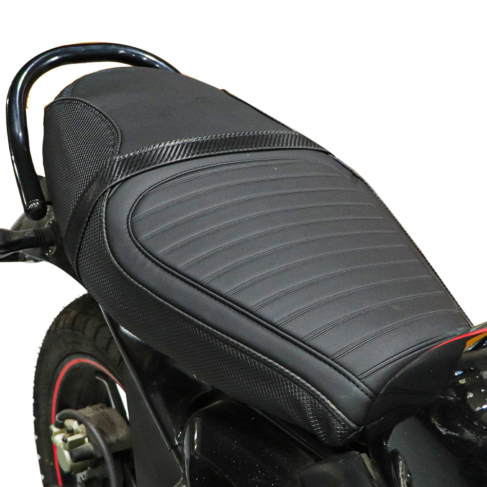  Seat Cover-Ronin -Black Small Cross
