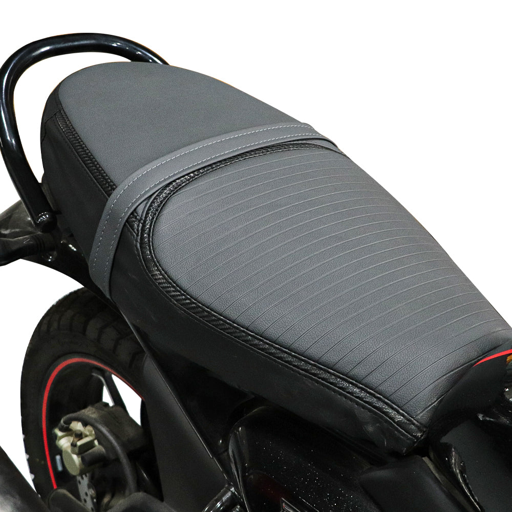 TVS Ronin Seat Cover Dark Grey | Ultimate Protection and Comfort for Your Ride