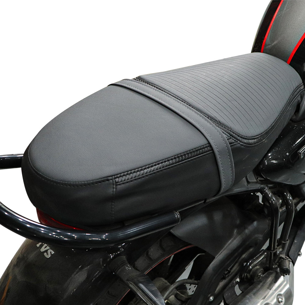 TVS Ronin Dark Grey Seat Cover – Durable & Stylish Protection