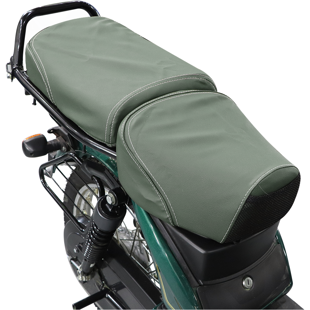 TVS Kit Seat Cover Green Com - XL 100 - TVS Motor Company