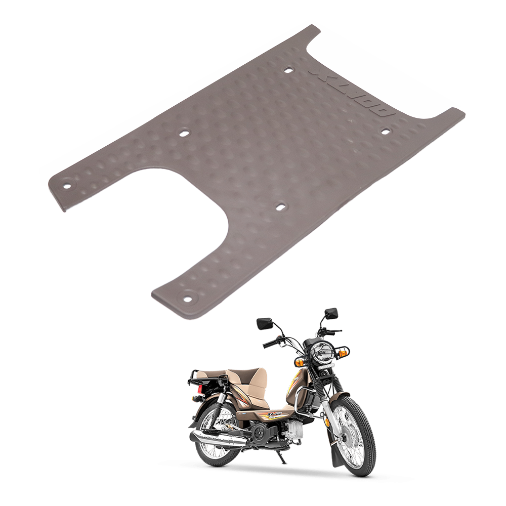 TVS Floor Mat - PVC Based Floor Mat for TVS XL100 | Durable and Comfort for Your Ride