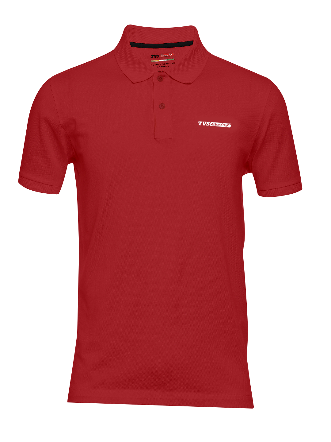 TVS Racing Polo T Shirt Cotton (Red)