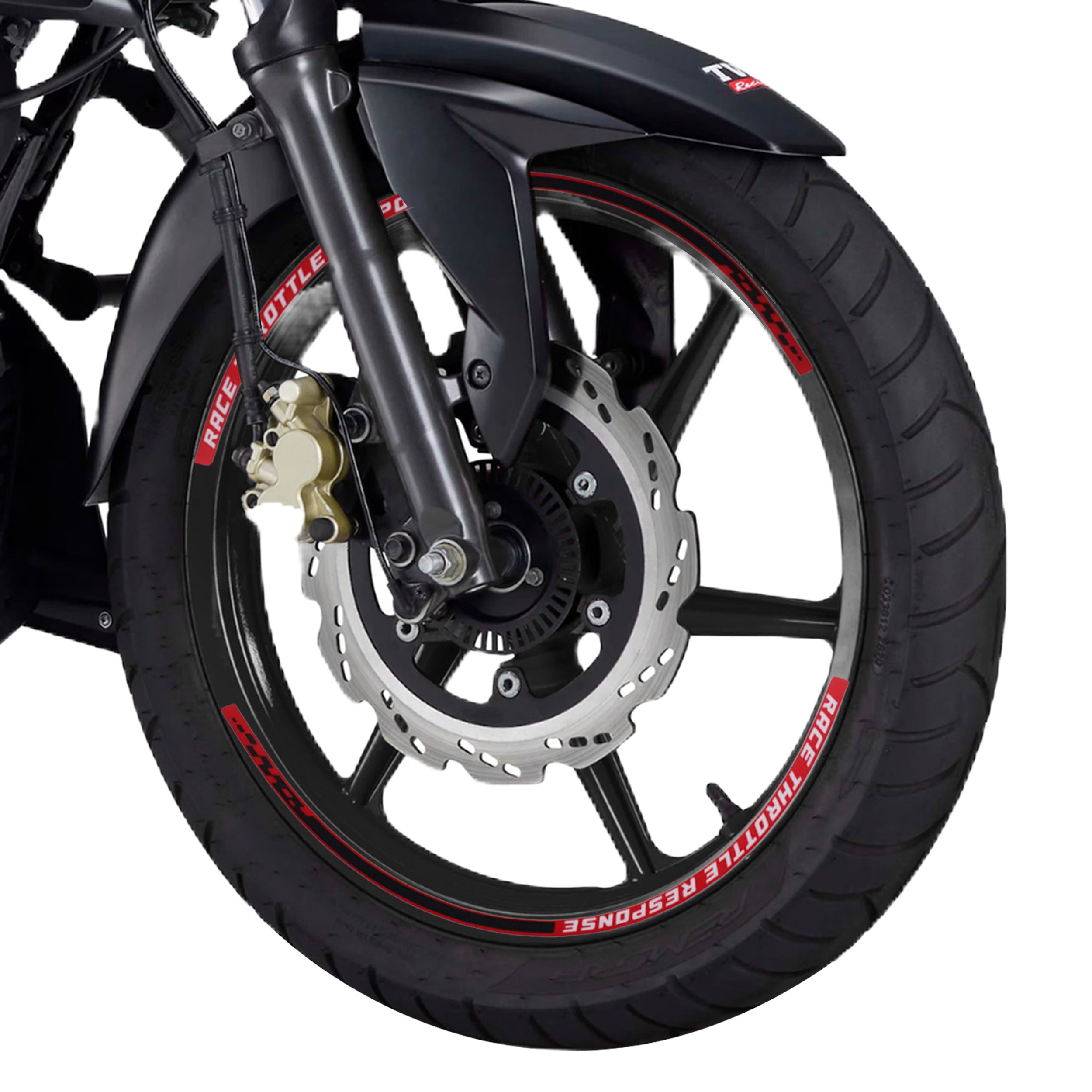 TVS 17inch Wheel Rim sticker - Upgrade Your Bike’s Style Instantly