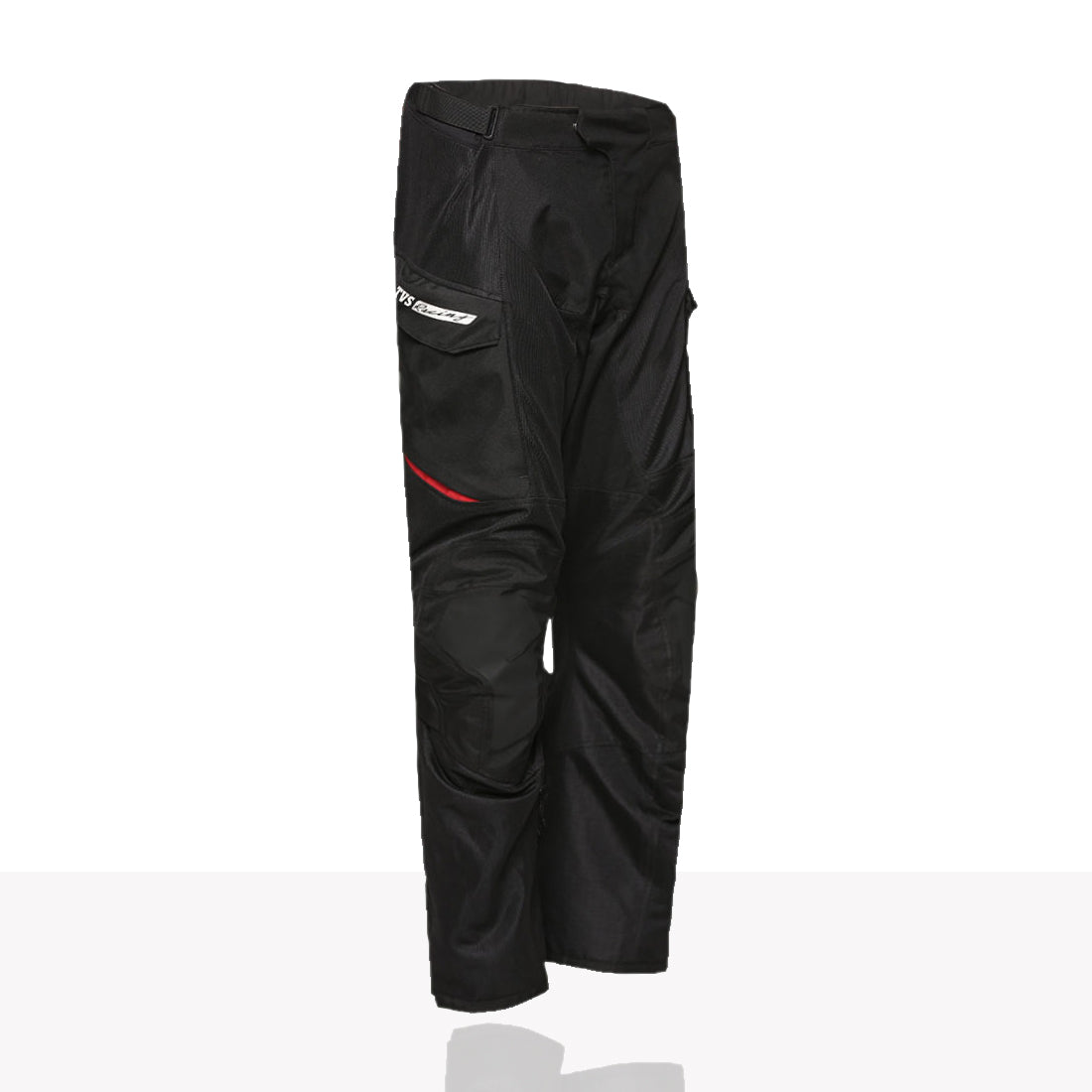 TVS Racing Adventure Riding Pant – CE Armour, Abrasion Resistant 600D Shell, Breathable Mesh Panels, Touring Fit & Utility Storage for Long-Distance Rides