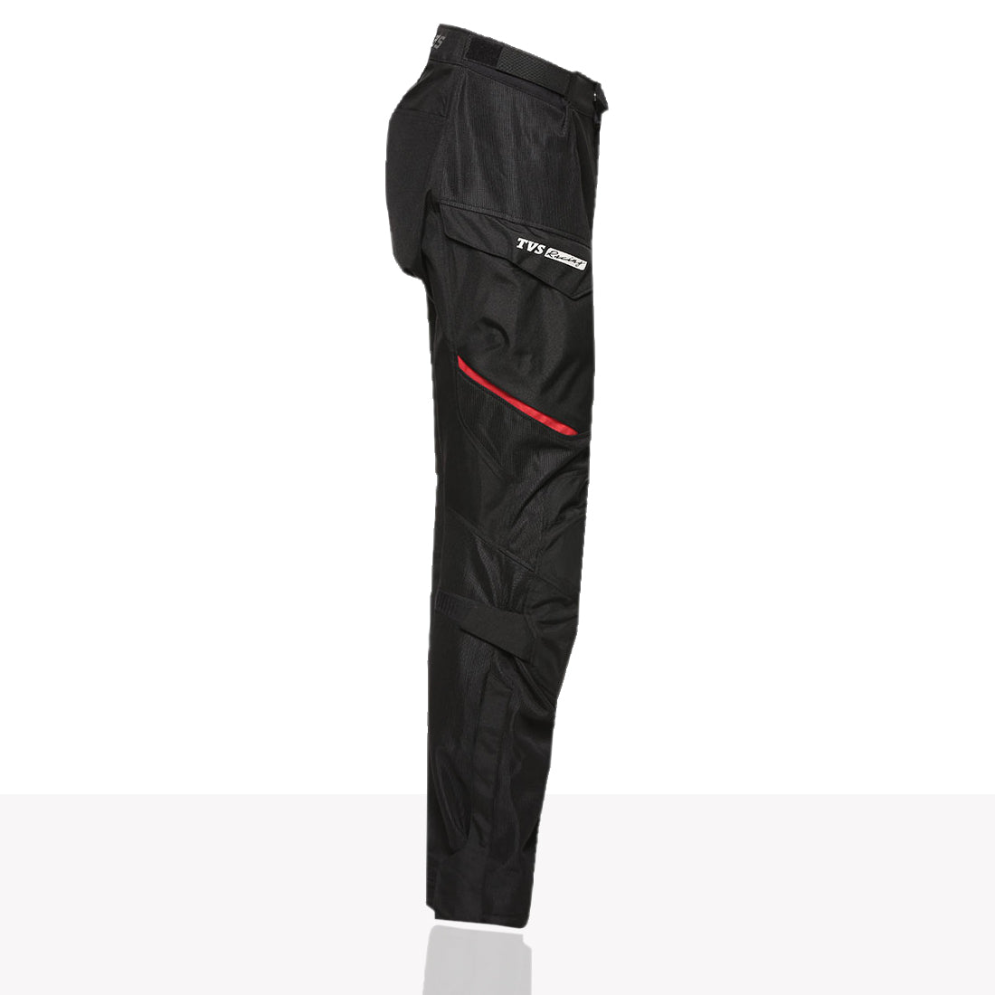 TVS Racing Adventure Riding Pant – CE Armour, Abrasion Resistant 600D Shell, Breathable Mesh Panels, Touring Fit & Utility Storage for Long-Distance Rides