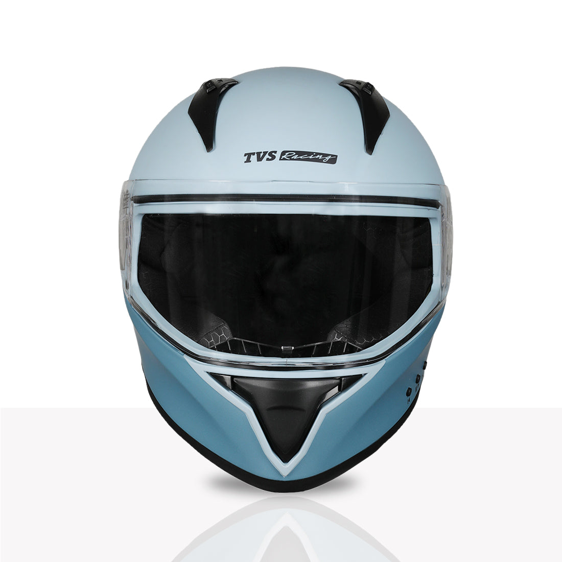 TVS Racing Anti Boring Bluetooth Integrated Full Face Helmet for Men and Women, ISI DOT Certified, ABS Shell, Built In Bluetooth 5.2, USB C Charging, Music Calls Navigation