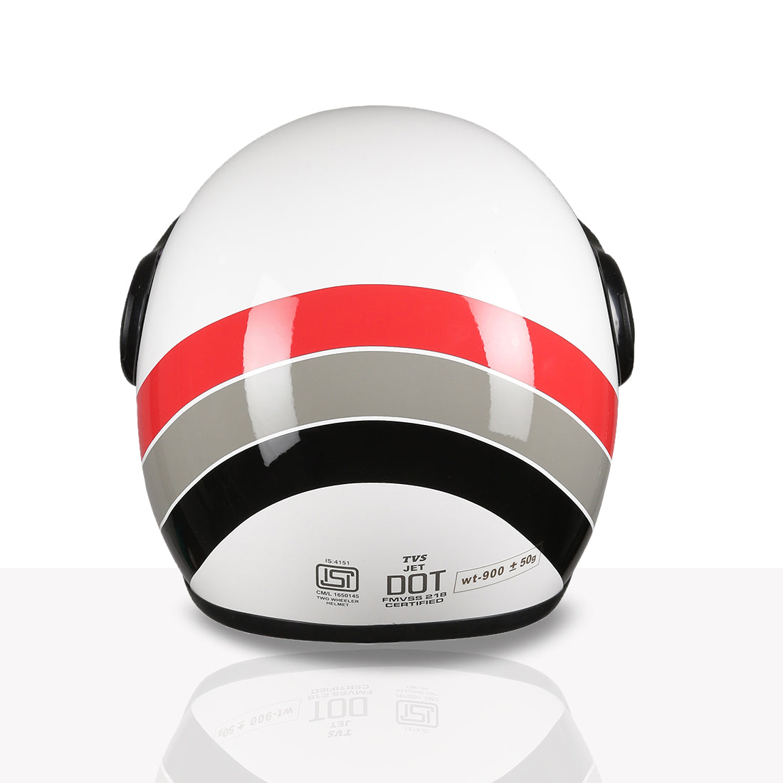 TVS Cruisetown Open Face Helmet – Stylish & Safe Helmet for Riders | ISI & DOT Certified | Premium Protection for Men & Women | Comfortable, Durable & Lightweight Design with Visor