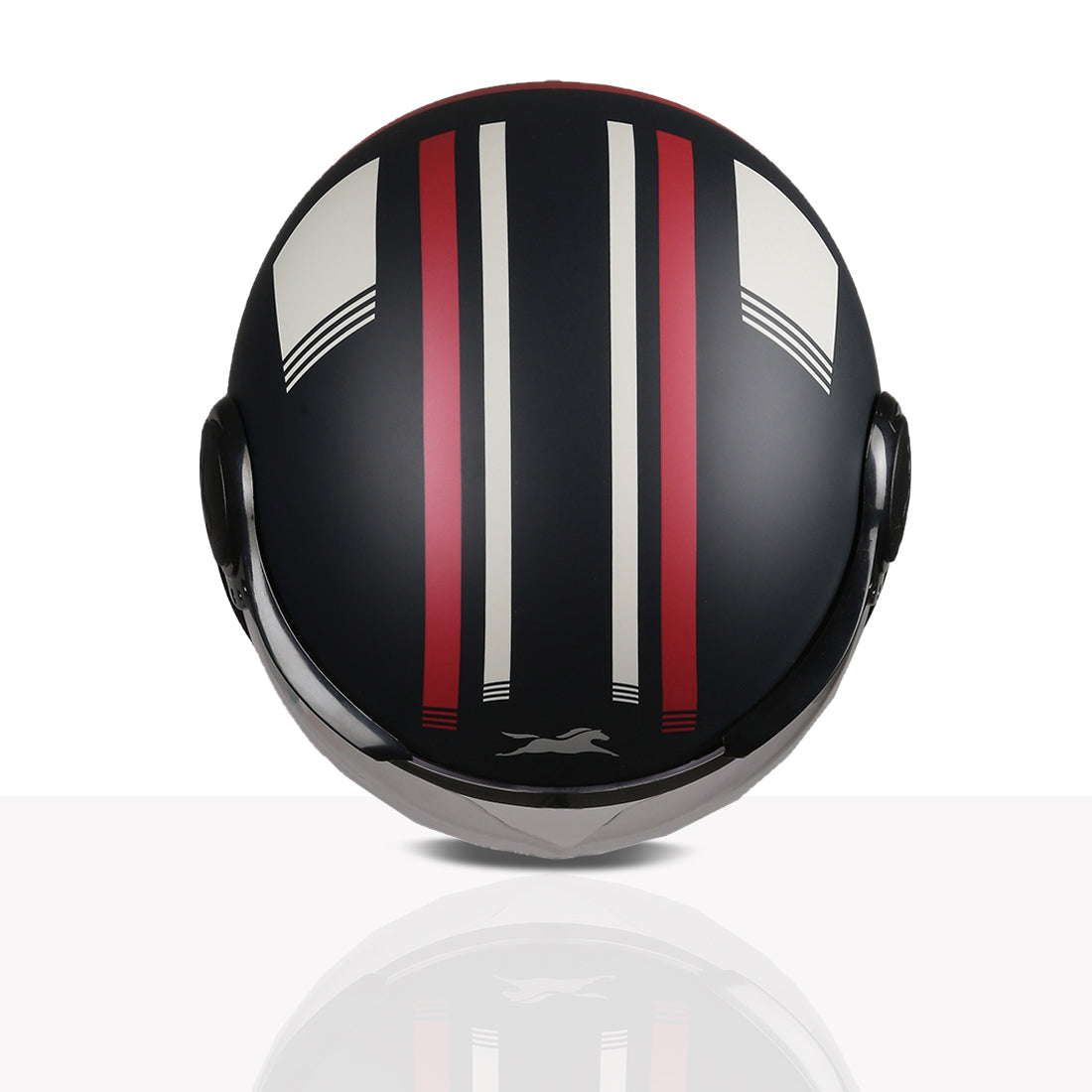 TVS Cruisetown Open Face Helmet – Stylish & Safe Helmet for Riders | ISI & DOT Certified | Premium Protection for Men & Women | Comfortable, Durable & Lightweight Design with Visor