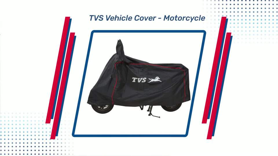 TVS Motorcycle Cover | All-Weather Protection for Bikes