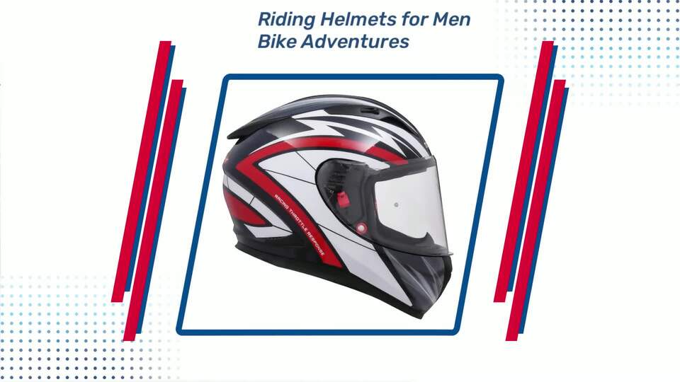 TVS Racing Full Face Helmet - Enhanced Safety with Comfortable Padding