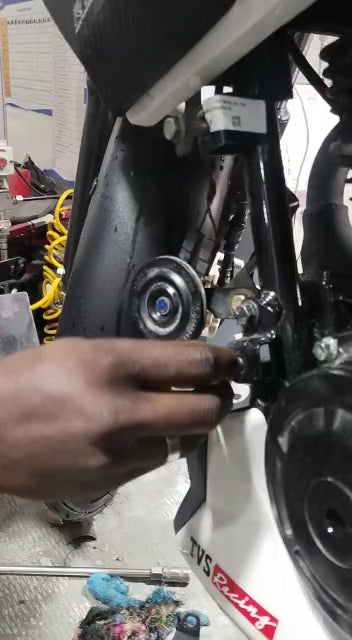 TVS Apache Split Bull Bar | Crash Protection with Durable Design