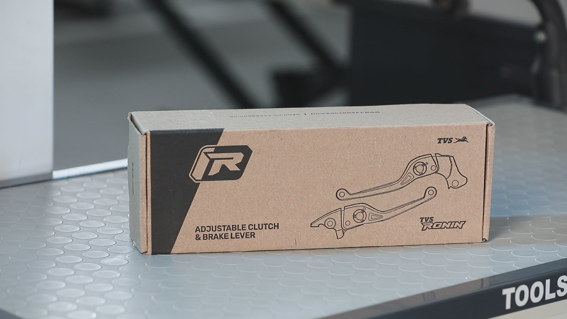 TVS Ronin-Adjustable Levers Kit (Silver)