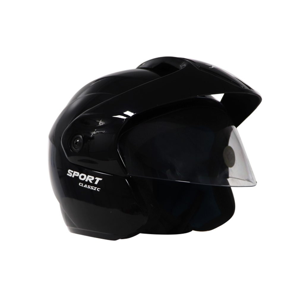 TVS Half Face Sport Classic Helmet - ISI Certified