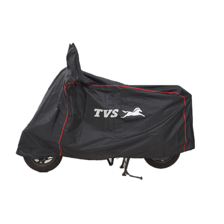 TVS Vehicle Cover - Scooter | Durable, UV & Water Resistant Protection in Black - TVS Motor Company