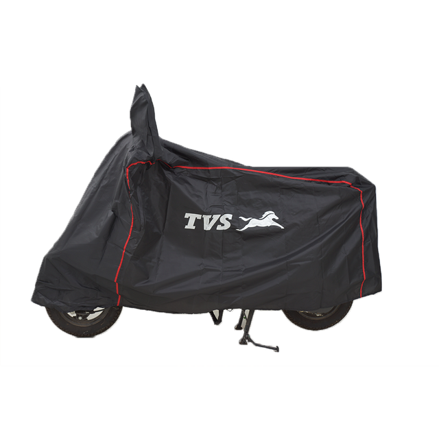 TVS Vehicle Cover - Scooter | Durable, UV & Water Resistant Protection in Black - TVS Motor Company