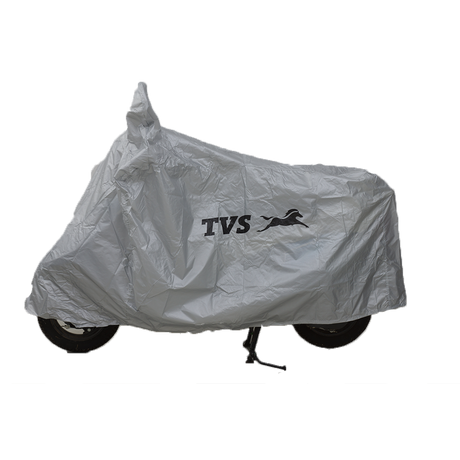 TVS Vehicle Cover - Scooter | Durable, UV & Water Resistant Protection in Grey - TVS Motor Company