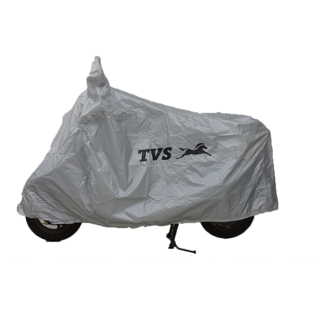 TVS Vehicle Cover - Scooter | Durable, UV & Water Resistant Protection in Grey - TVS Motor Company