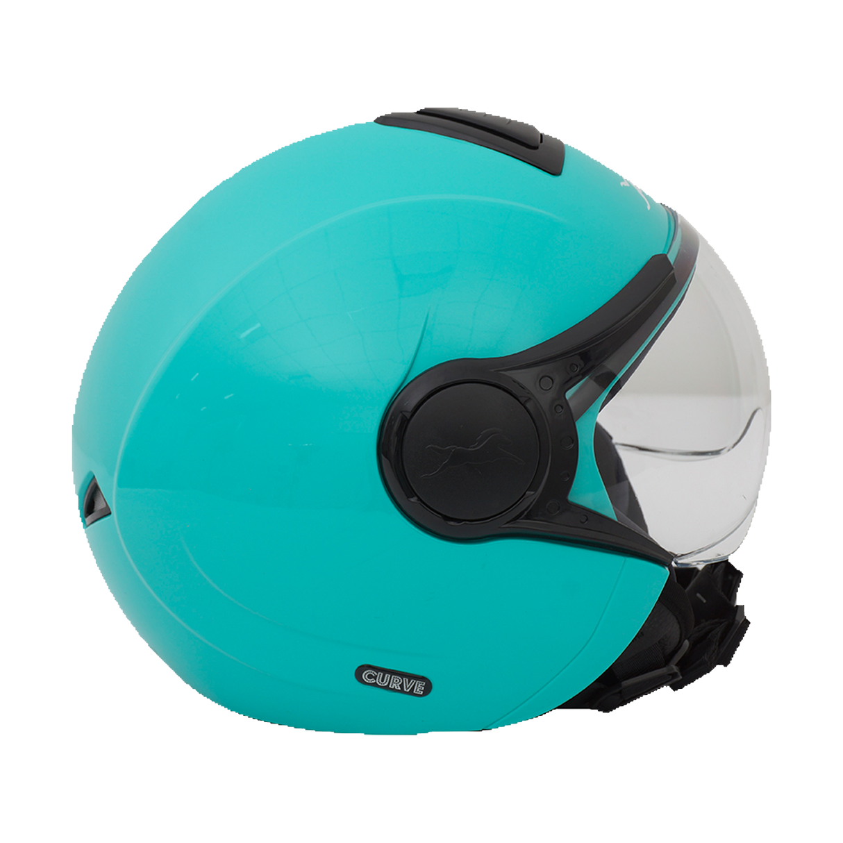 TVS Curve Half Face Helmet Blue GL