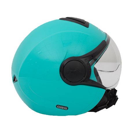 TVS Curve Half Face Helmet Blue GL