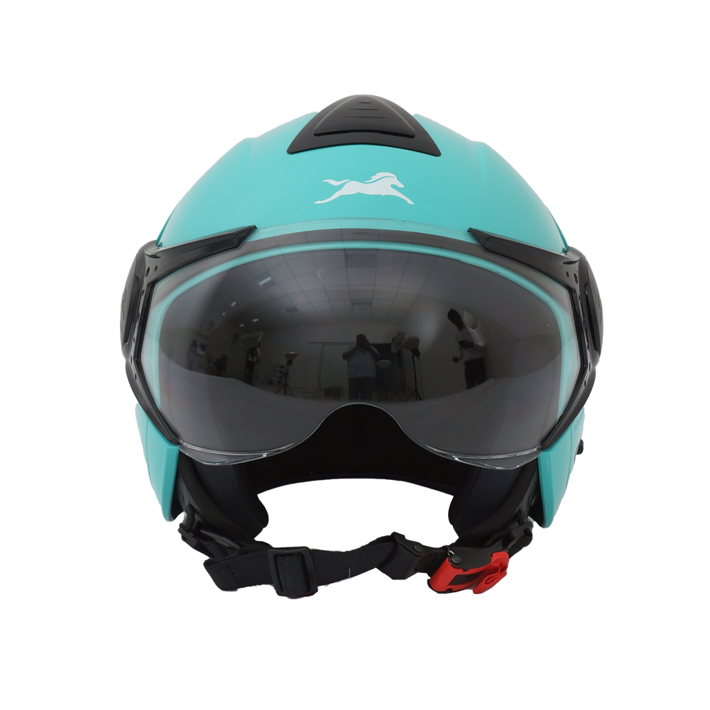 TVS Curve Half Face Helmet Blue GL