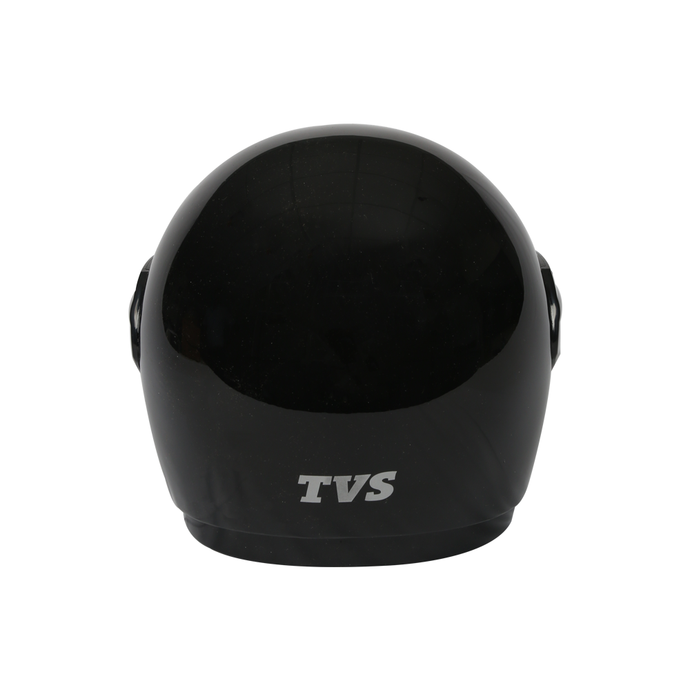 TVS Helmet Full Face Motorbike Helmet (Black-FL) - Premium Quality & Safety