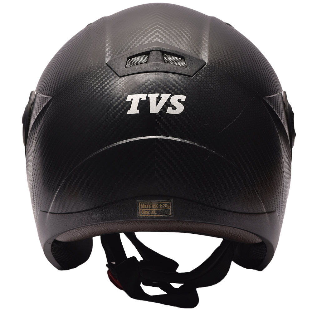 TVS Helmet Full Face Black GE