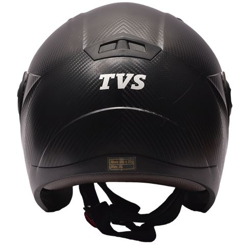 TVS Helmet Full Face Black GE