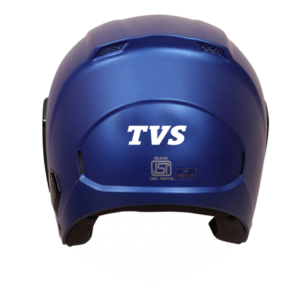 TVS Helmet Half Face Blue