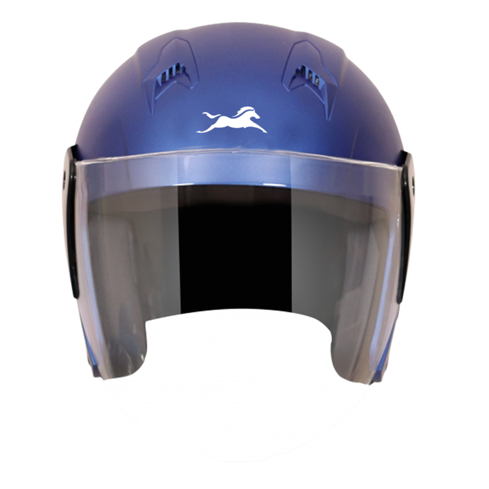 TVS Helmet Half Face Blue