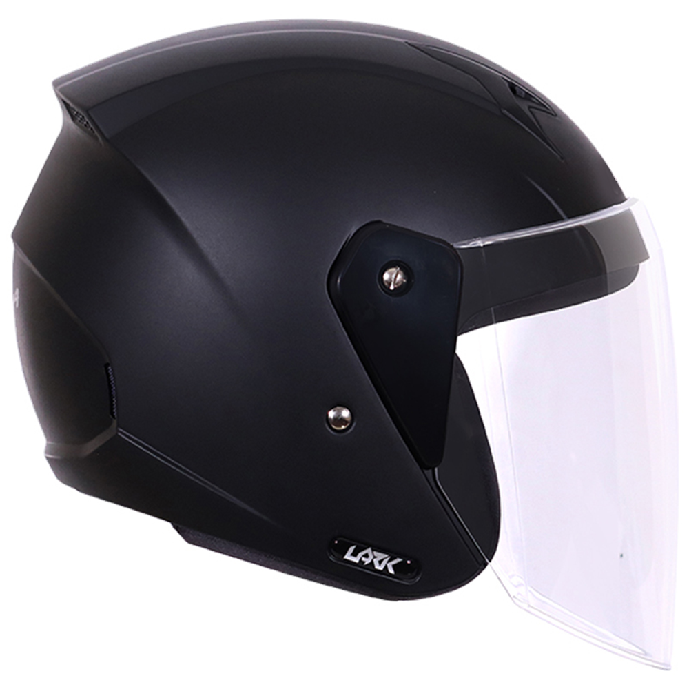 TVS Helmet Half Face Black