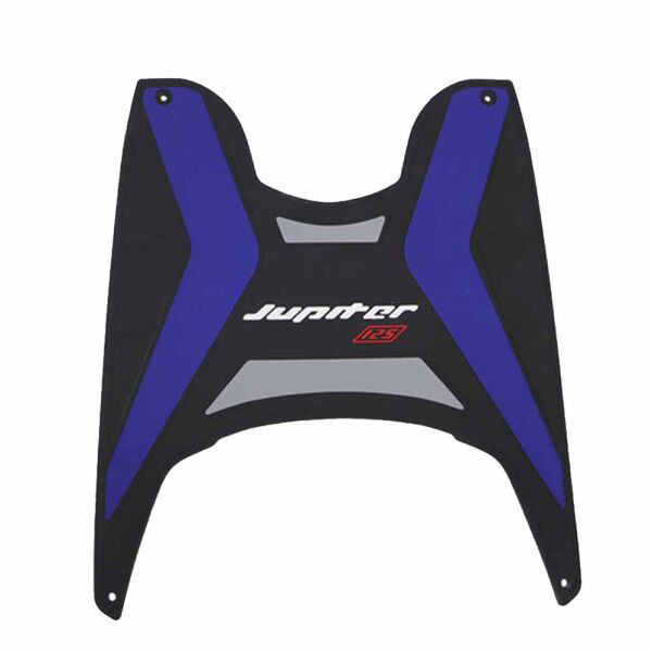 TVS Jupiter 125 Floor Mat (Color: Blue) - Non-Slip and Custom Fit Protection for Your Ride - TVS Motor Company