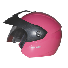 TVS Helmet Half Face Motorbike Helmet (Pink)