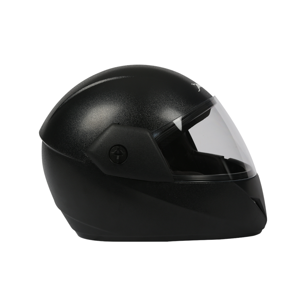  TVS Helmet Full Face Motorbike Helmet (Black-JL)