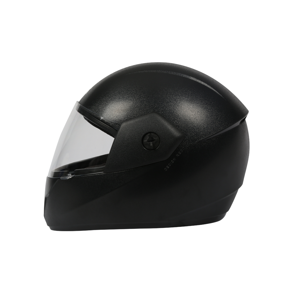  TVS Helmet Full Face Motorbike Helmet (Black-JL)