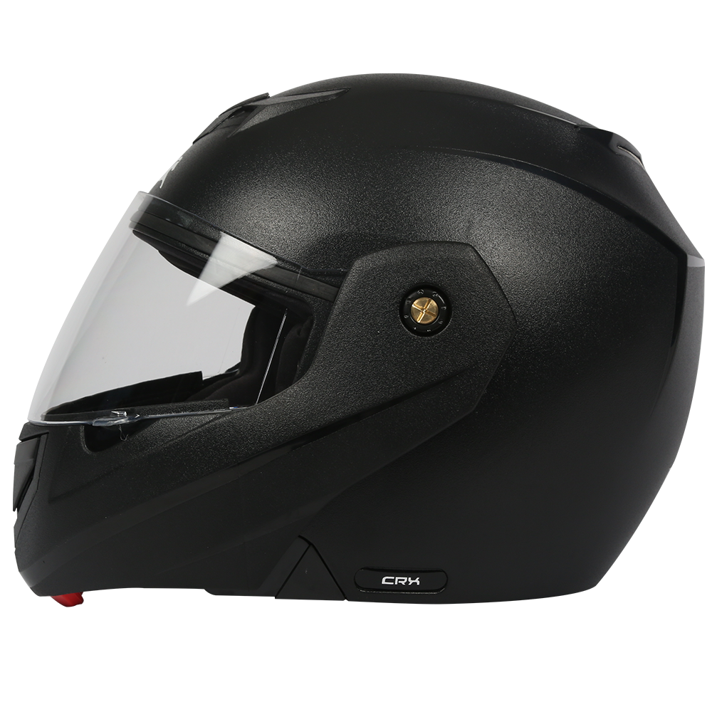 TVS Helmet Full Face Motorbike Helmet (Black-JM)