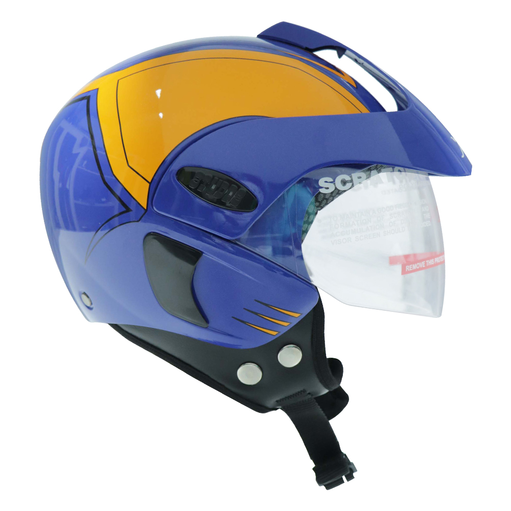 HELMET KIDS HF COOL BLUE