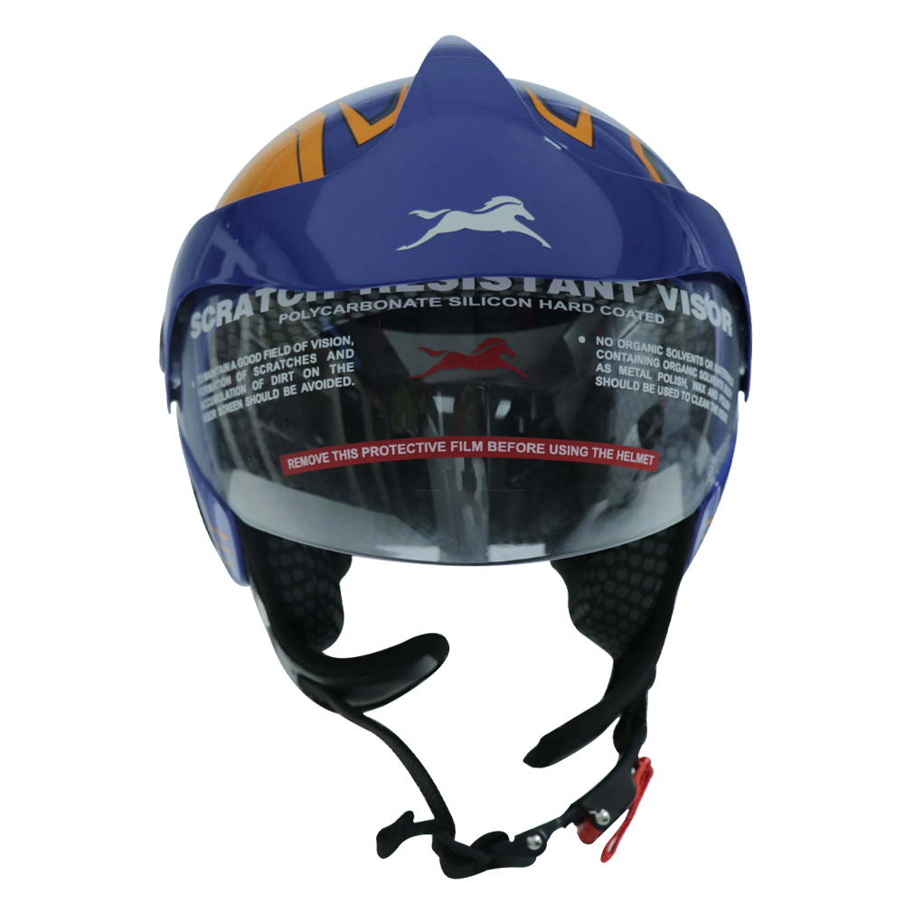  HELMET KIDS HF COOL BLUE