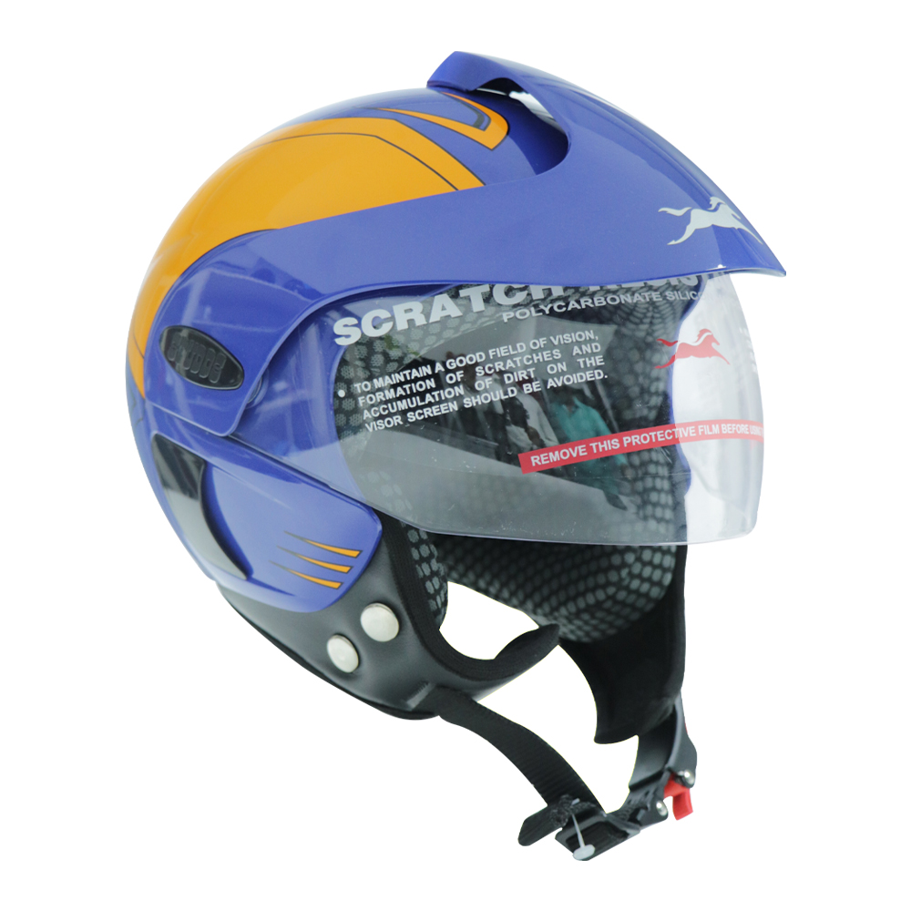  HELMET KIDS HF COOL BLUE